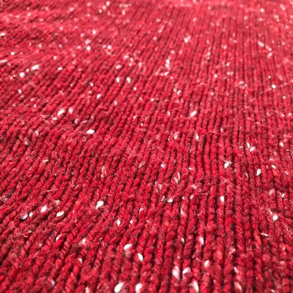 Vintage Crazy Horse Liz Claiborne size 1x red zip front sweater - Picture 6 of 9